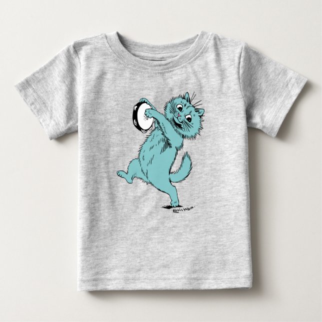 Tambourine Musical Cat T Shirt (Framsida)