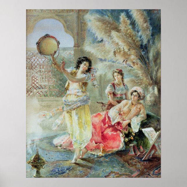 Tambourine (papper) poster (Framsidan)