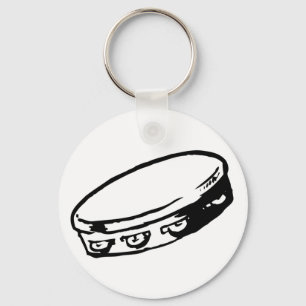 Tamburin Keychain Nyckelring