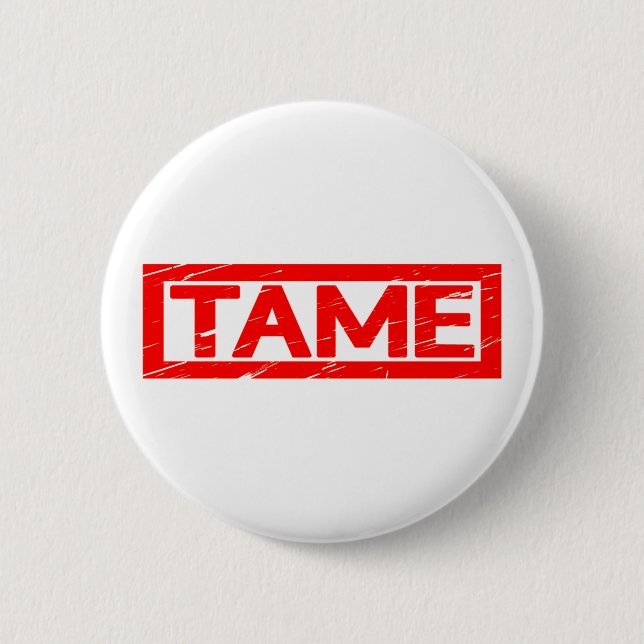 Tame Frimärke Knapp (Framsida)