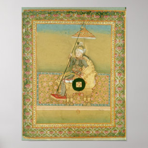 Tamerlane från ett album av porträtt poster