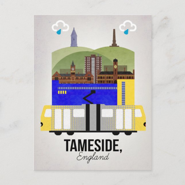 Tameside Vykort (Framsida)