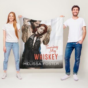 Taming My Whiskey Blanket Fleecefilt