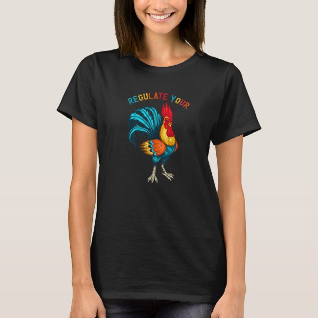 Tämja Din Tupp T Shirt (Framsida)