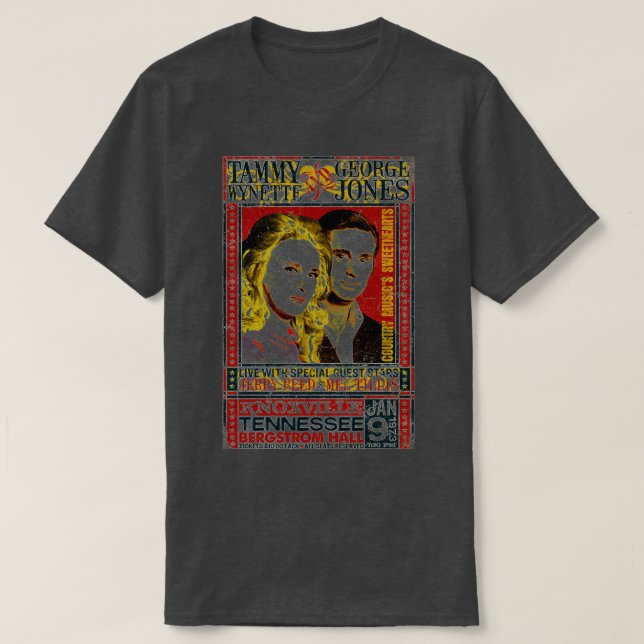 Tammy George Wynette Jones T Shirt (Design framsida)