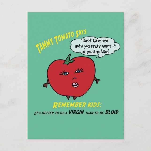 Tammy Tomato Postcard Vykort (Framsida)