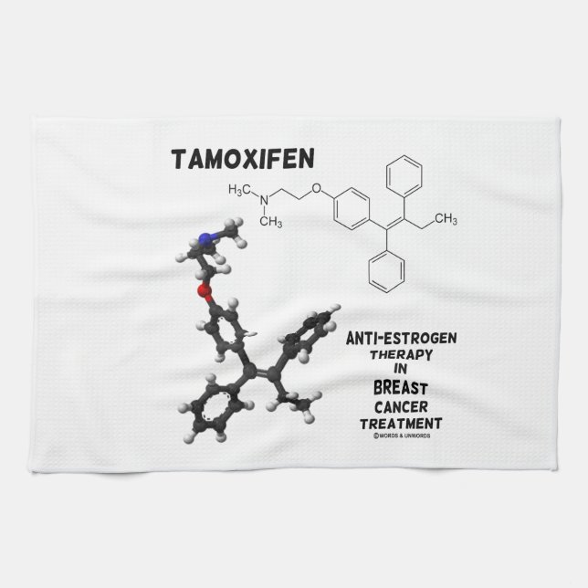 TamoxifenAnti-Estrogen terapi i bröstcancer Kökshandduk (Horisontell)