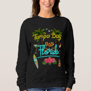 Tampa Bay Florida Beach Summer Handflatan Surfa So T Shirt