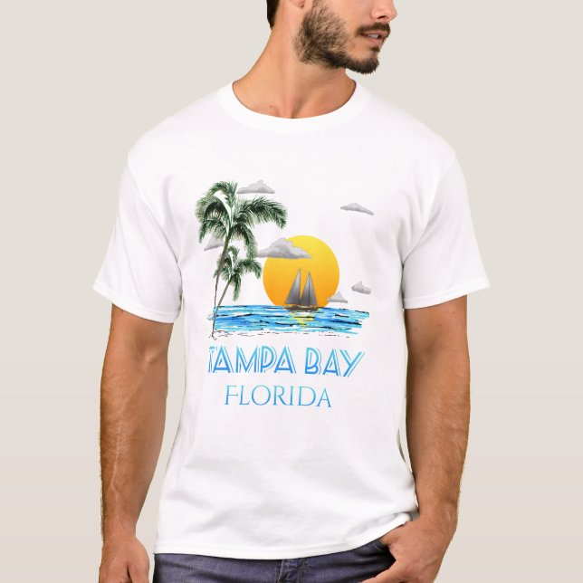 Tampa Bay Florida T Shirt (Framsida)