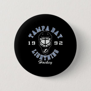 Tampa Bay Lightning Hockey Mask Svart Officiellt L Knapp