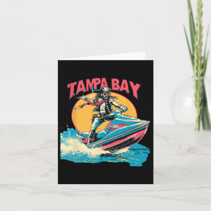 Tampa Bay Pirat Florida Jetski Boating Funny Gasp Kort