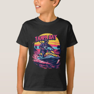 Tampa Bay Sjörövare Florida Jetski Båttur Roligt G T Shirt