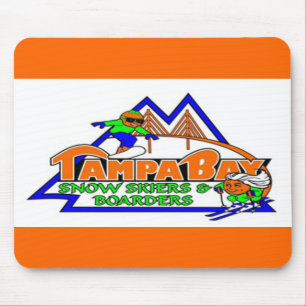 Tampa Bay snöSkiers och Boarders Mousepad Musmatta