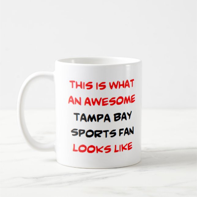tampa Bay sportfantast, fantastisk Kaffemugg (Vänster)