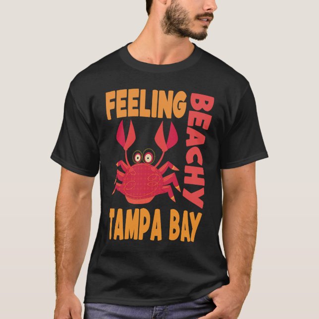 Tampa Bay Vacation Sommarcitat T Shirt (Framsida)