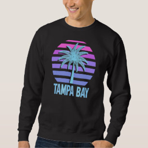 Tampa Bay Vacation Vaporwave Aesthetic 1 Lång Ärmad Tröja