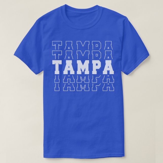 Tampa city Florida Tampa FL 1 T Shirt (Design framsida)