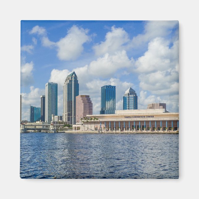 Tampa Downtown, Florida Magnet (Framsidan)