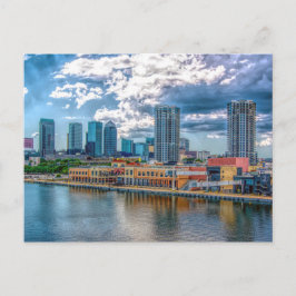 Tampa Downtown Skyline Vykort