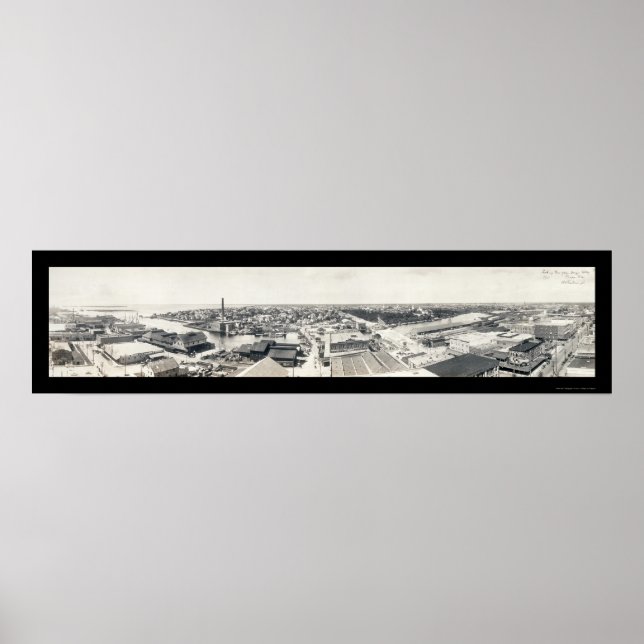 Tampa, FL Photo 1913 Poster (Framsidan)