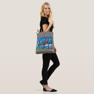 Tampa, Florida All-over-Print Tote, Shoulder Tote Tygkasse