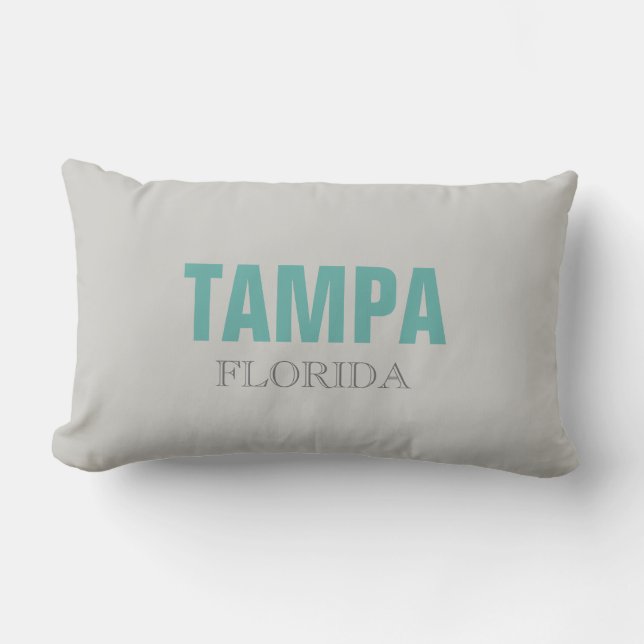 Tampa Florida Beach Dekorativ kudde (Framsida)