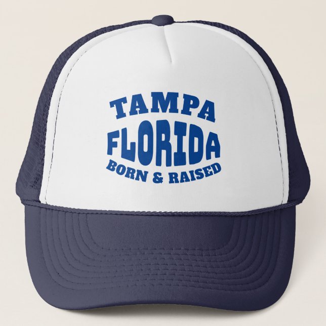 Tampa Florida Born och Razed Keps (Framsida)
