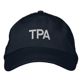 Tampa Florida Embroized Baseball Hat Broderad Keps