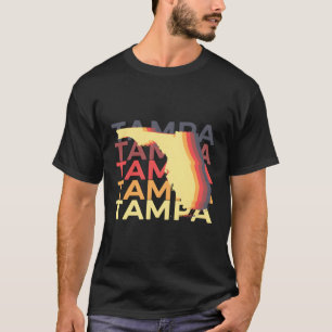 Tampa Florida Fire Repeat Fl Souvenirs T Shirt