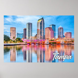 Tampa, Florida, Förenade Stater Poster