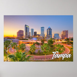 Tampa, Florida, Förenade Stater Poster