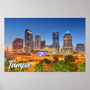 Tampa, Florida, Förenade Stater Poster