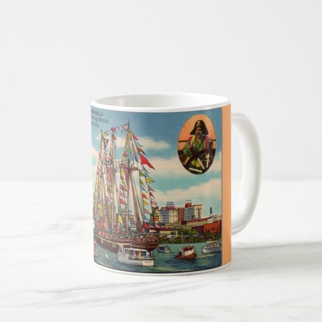 Tampa Florida Gasparilla  Kaffemugg (Framsida höger)