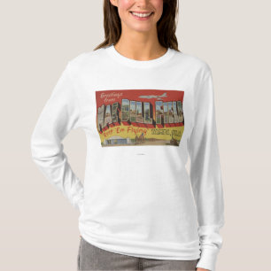 Tampa Florida - hälsningar från Mac-Dillfält Tee Shirt
