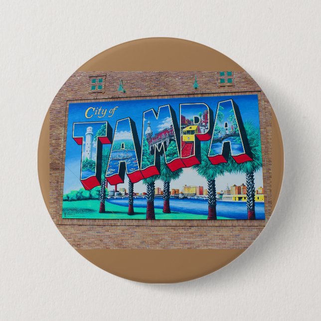 Tampa, Florida Knapp (Framsida)