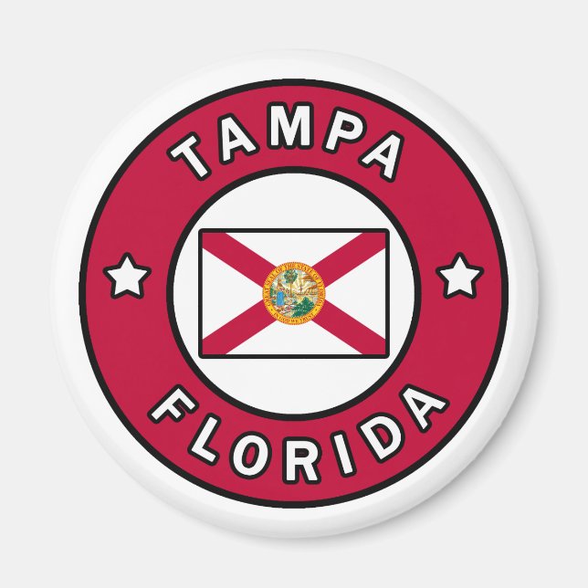 Tampa Florida Magnet (Framsidan)