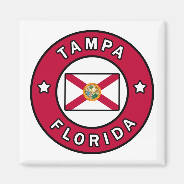 Tampa Florida Magnet (Framsidan)