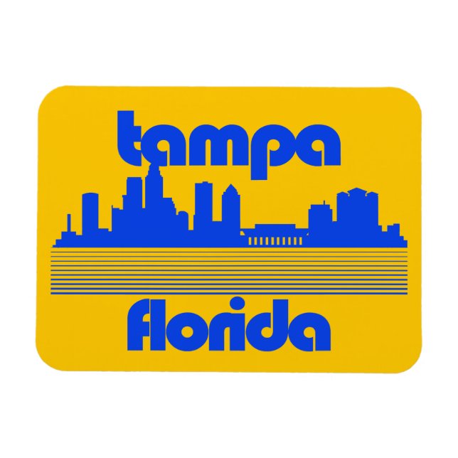 Tampa Florida Magnet (Horisontell)