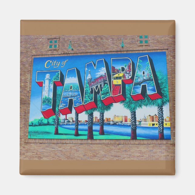 Tampa Florida Magnet (Framsidan)