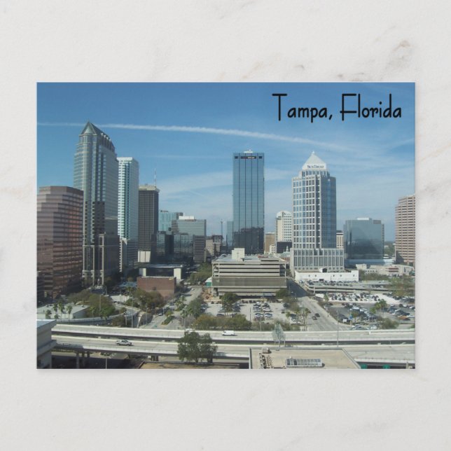 Tampa, Florida Postcard Vykort (Framsida)