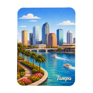 Tampa Florida Resor Magnet