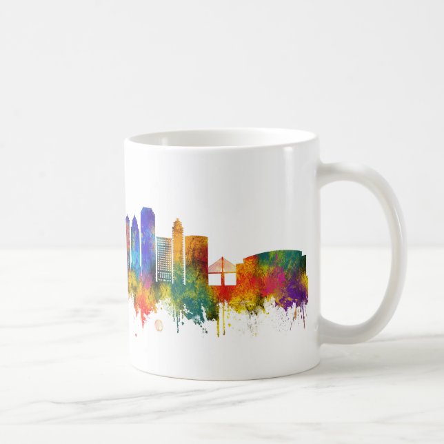 Tampa Florida Siluett Kaffemugg (Höger)