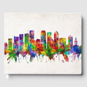 Tampa Florida Skyline Gästböcker
