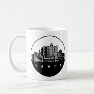 Tampa Florida Skyline Kaffemugg