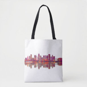 Tampa Florida Skyline Tygkasse