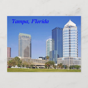 Tampa, Florida skyline Vykort