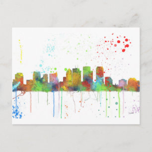 TAMPA, FLORIDA SKYLINE VYKORT