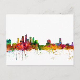 Tampa Florida Skyline Vykort