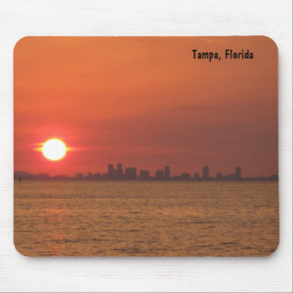 Tampa Florida solnedgång Mousepad Musmatta