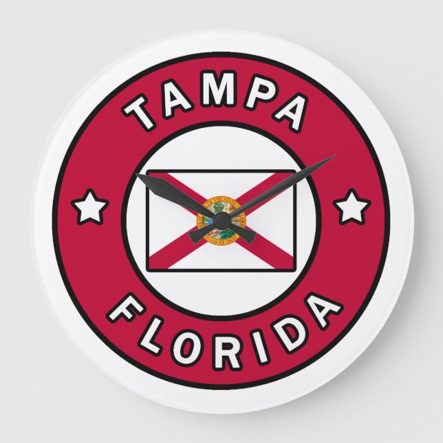 Tampa Florida Stor Klocka (Framsida)
